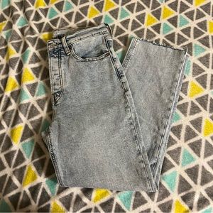 Ski high straight jeans